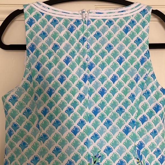 Lily Pulitzer Bondi Blue Scuba Doo Shift Dress - Picture 7 of 8